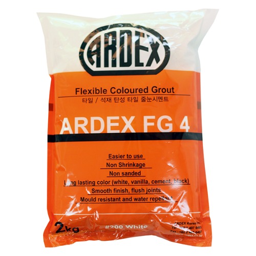 아덱스 FG4 고탄성 방수 줄눈 시멘트 2kg 백색/회색